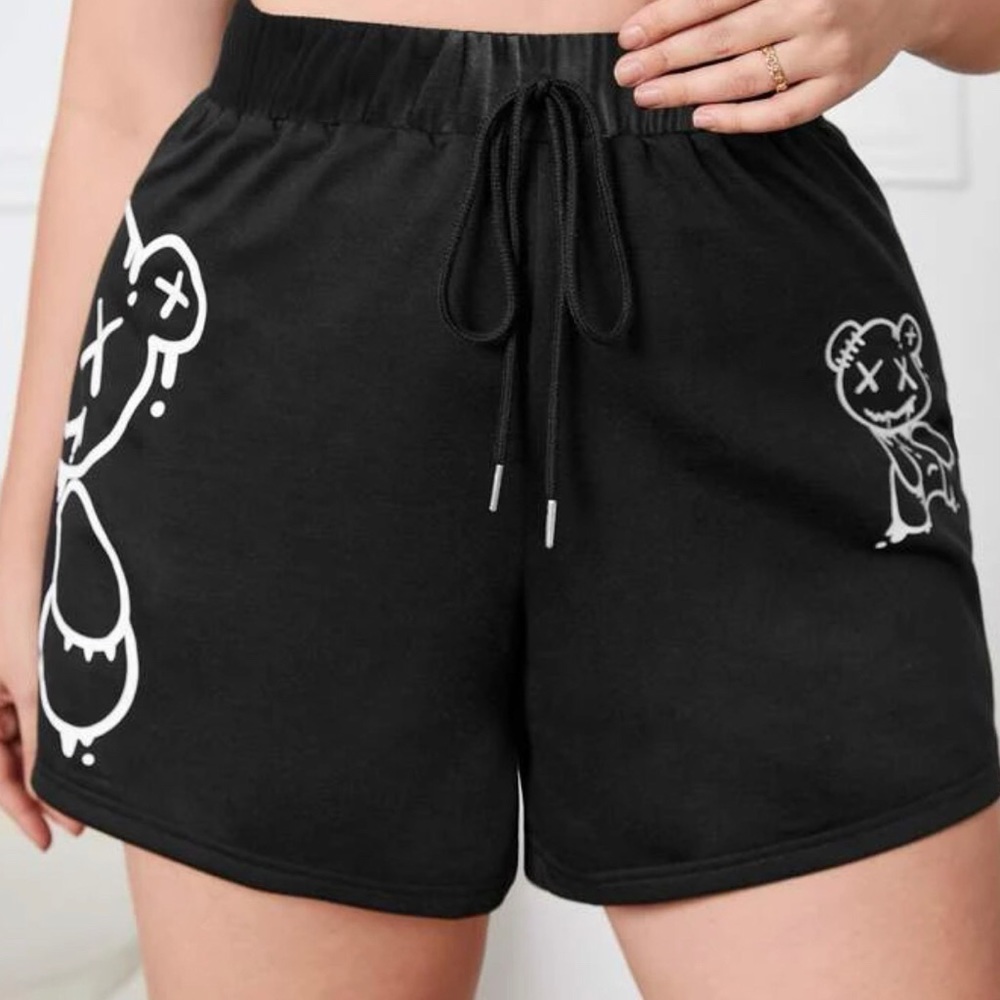 1XL Cute Bear Shorts - Picture 1 of 13